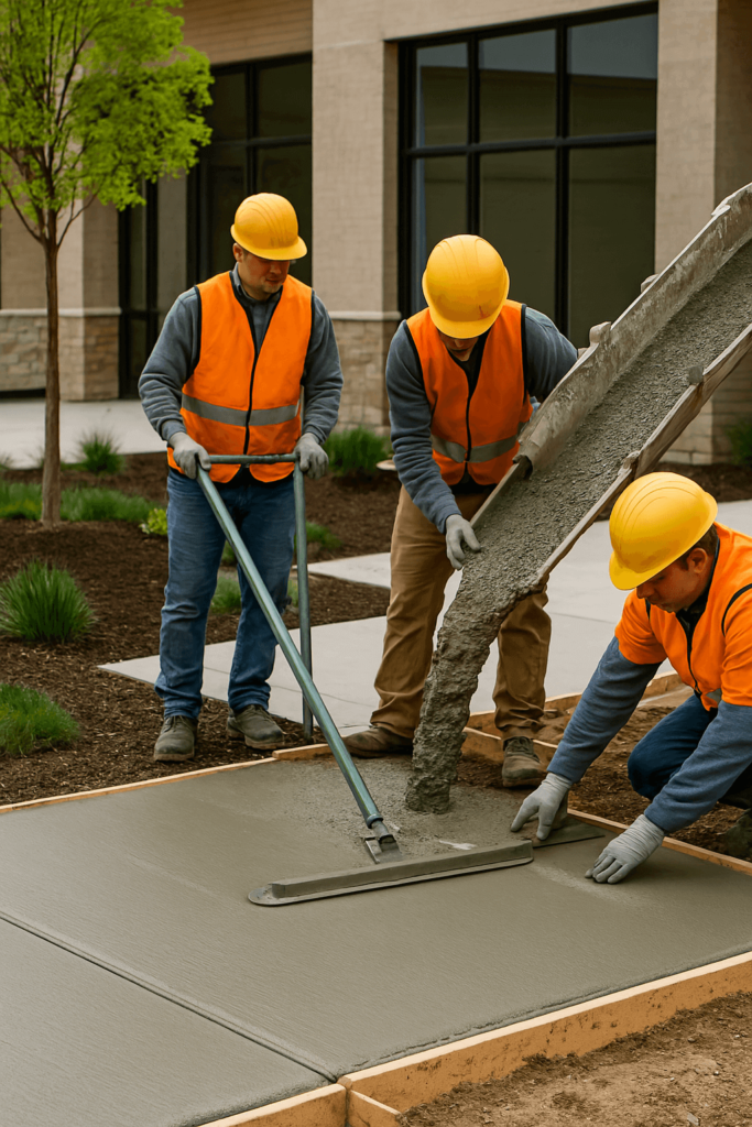 Graphene concrete blocks by The Graphene Solution for sustainable construction and energy efficiency.