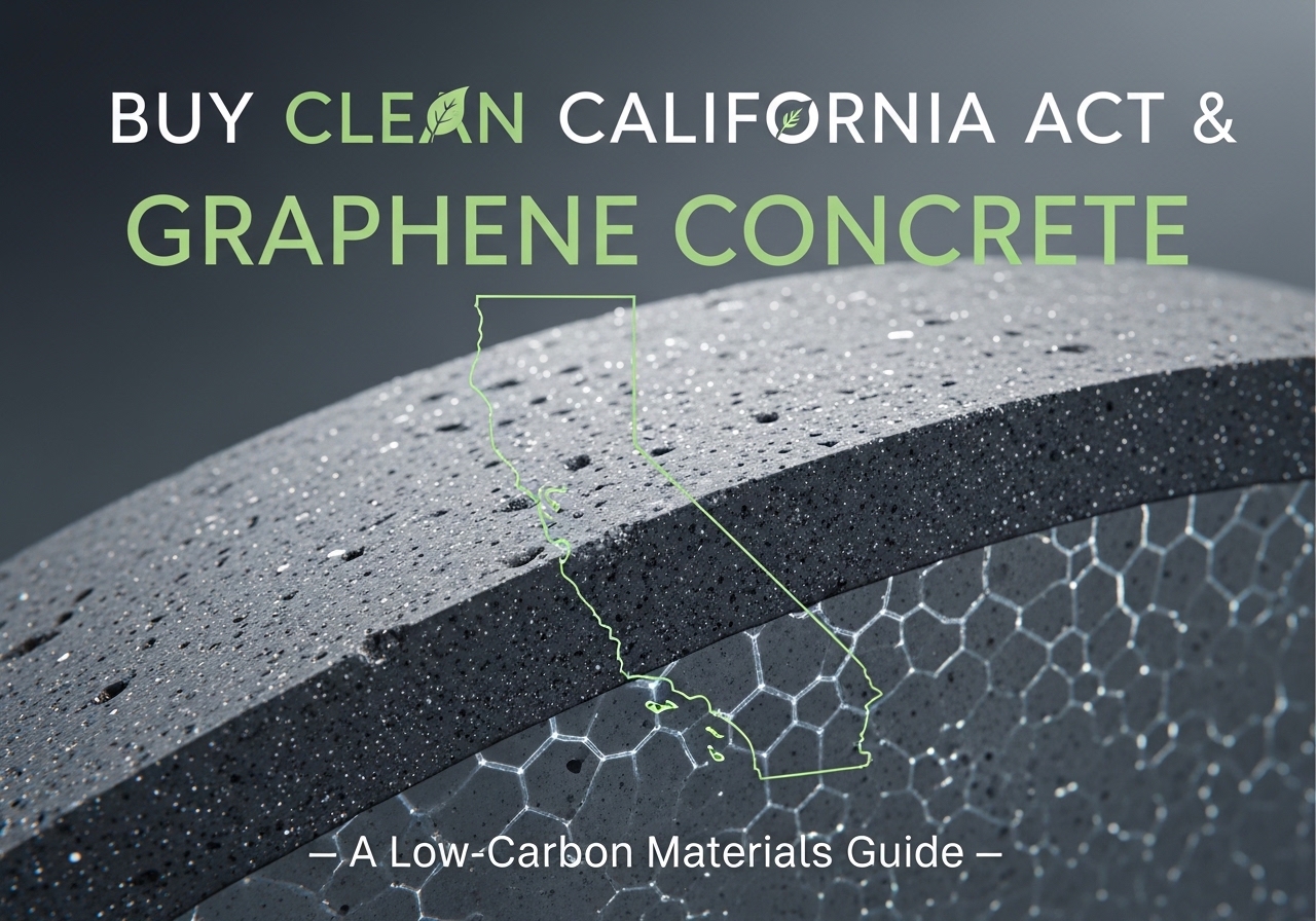 Buy Clean California Act & Graphene Concrete — A Low-Carbon Materials Guide