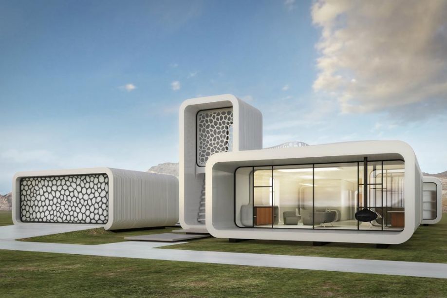 3D-printed home structure built with graphene-reinforced concrete
